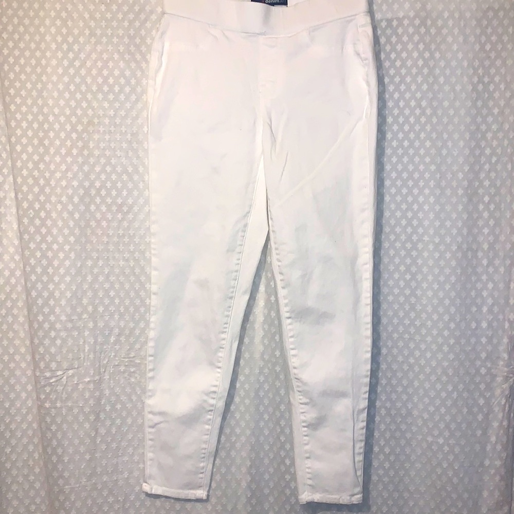 WHITE PANTS DENIM 24/7